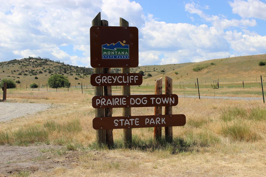Greycliff Prairie Dog Town State Park