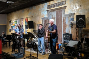 Band playing live at the Craft Local