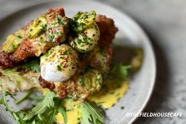 Chicken Benedict from The Fieldhouse