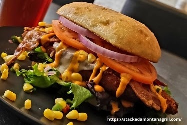 Stacked Montana Grill‍ Burger