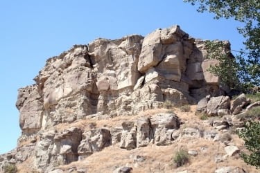 Pompeys Pillar Rock