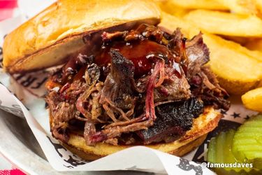 BBQ Burger from Dave's Bar-B-Que