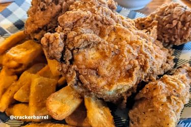 Fried Chicken with potatoes