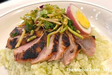 Pork Dish at The Marble Table