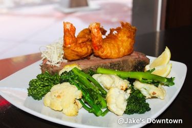 Prime and Prawns - Seasonal Dish