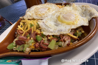 Hog Wild Cafe Breakfast dish