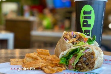 Gyro wrap from Pita Pit